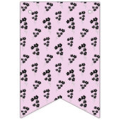 Elegant Valentine's Day floral bunting banner バンティングフラッグ (第3の旗)