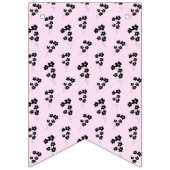 Elegant Valentine's Day floral bunting banner バンティングフラッグ (第1の旗)