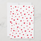 Elegant Valentine's day party 招待状 (裏面)