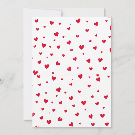 Elegant Valentine's day party 招待状 (裏面)