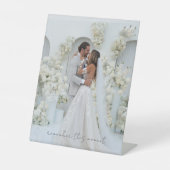 Elegant Valentine's Day Photo Remember This Moment 台座サイン (正面)