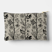 Elegant Vertical Garden Reverie Floral アクセサリーポーチ (裏面)