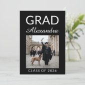 Elegant Veterinary Medicine Graduation Party 招待状 (スタンド正面)