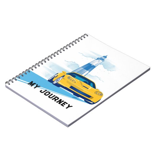 ELEGANT VETTE AUTOMOBILE ART NOTEBOOK ノートブック (左側)