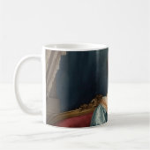 Elegant Victorian Lady Classic Portrait Coffee Mug コーヒーマグカップ (左)
