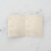 Elegant Vineyard Wedding Couples Personalized サンキューカード (内部)