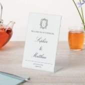 Elegant Vintage Calligraphy Wedding 台座サイン (インサイチュ)