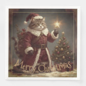 Elegant Vintage Christmas Kitty (正面)