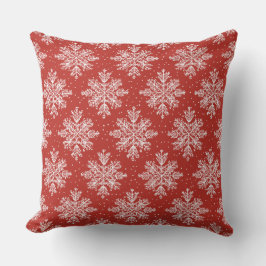 Elegant Vintage Christmas Ornament Pillow クッション