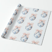 Elegant Vintage Easter Egg Wrapping Paper ラッピングペーパー (アンロールド)