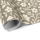  Elegant Vintage Floral Wrapping Paper  ラッピングペーパー (ロールコーナー)