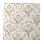 Elegant Vintage Neutral Rustic Design タイル (正面)