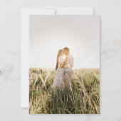 Elegant Vintage Taupe Sepia Rose  セーブザデート (裏面)