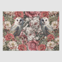 Elegant Vintage Victorian Rustic Floral Decoupage