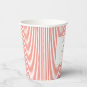 Elegant Viviid Wedding Paper cup 紙コップ (右)