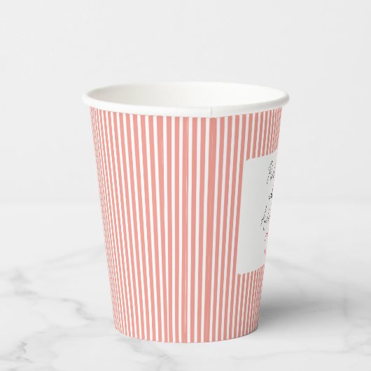 Elegant Viviid Wedding Paper cup 紙コップ (右)
