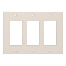 Elegant Warm Beige Triple Rocker