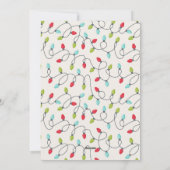 Elegant Warm Glow Merry Christmas Family Photo シーズンカード (裏面)