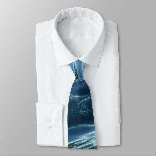 Elegant Water-Effect Necktie / Krawatte  ネクタイ (タイ)