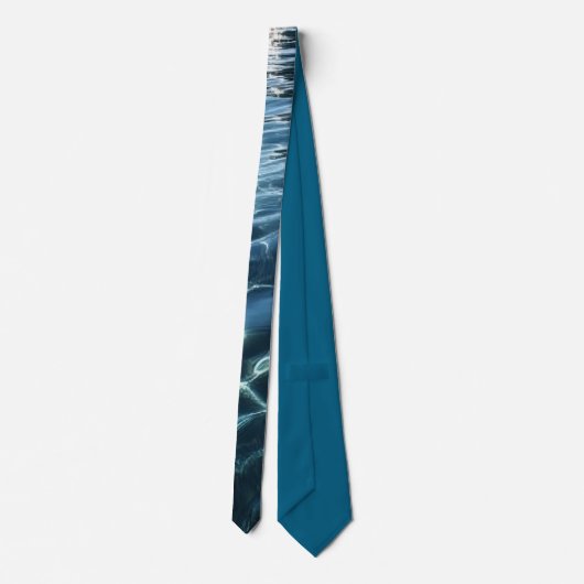 Elegant Water-Effect Necktie / Krawatte ネクタイ (裏面)