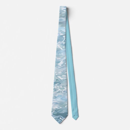 Elegant Water-Effect Necktie / Krawatte ネクタイ (正面)