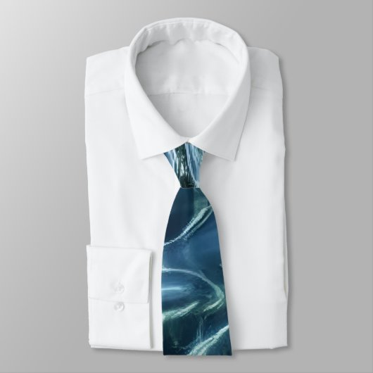Elegant Water-Effect Necktie / Krawatte ネクタイ (タイ)
