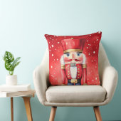 Elegant Watercolor Christmas Tree Pillow クッション (椅子)