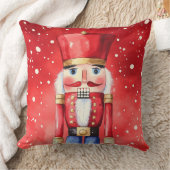 Elegant Watercolor Christmas Tree Pillow クッション (ブランケット)