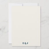 Elegant Watercolor Eucalyptus Sage Green Botanica セーブザデート (裏面)