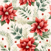 Elegant watercolor muted tones merry Christmas   フリースブランケット