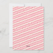 Elegant Watercolor Nutcrackers Christmas Party シーズンカード (裏面)