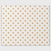 Elegant Watercolor Pumpkins Wrapping Paper ラッピングペーパー (フラット)