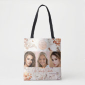 Elegant Watercolor Script Logo Photo Makeup Studio トートバッグ (正面)