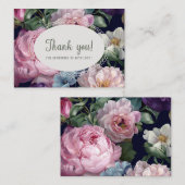 Elegant Watercolor spring wildflowerFlat Note Card ノートカード (正面/裏面)