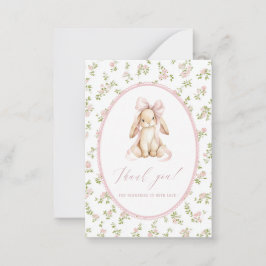 Elegant Watercolor spring wildflowerFlat Note Card ノートカード