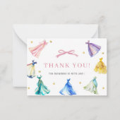 Elegant Watercolor spring wildflowerFlat Note Card ノートカード (正面)