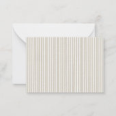 Elegant Watercolor teddy bear bow blue Baby shower ノートカード (裏面)