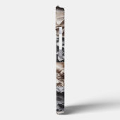 Elegant Wave Texture Phone Case - Sophisticated Case-Mate iPhoneケース (裏面 / 左)