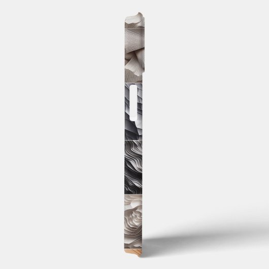 Elegant Wave Texture Phone Case - Sophisticated Case-Mate iPhoneケース (裏面 / 右)