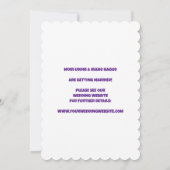 Elegant Wedding 007 by Nasrin Save the Date セーブザデート (裏面)