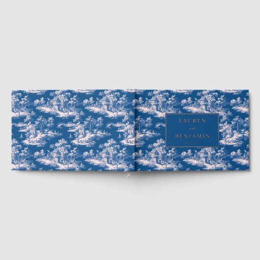 Elegant Wedding Announcement ゲストブック (全面)