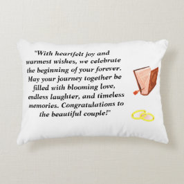 Elegant Wedding Card – Chic Black Heels with Pink  アクセントクッション