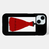 Elegant Wedding Dress Mother of the Groom Case-Mate iPhoneケース (裏面 (横))