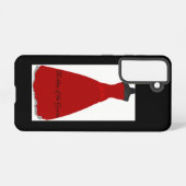 Elegant Wedding Dress Mother of the Groom Samsung Galaxyケース (裏面横)