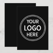 Elegant Wedding Event Personalized 招待状 (正面/裏面)