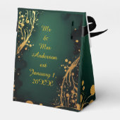 Elegant Wedding Favor Box フェイバーボックス (裏面サイド)