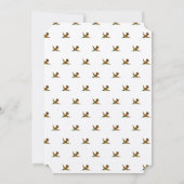 Elegant Wedding Hummingbird  wedding invitation 招待状 (裏面)