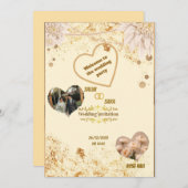 Elegant Wedding Invitation (正面/裏面)