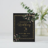 Elegant Wedding Invitation インビテーションポストカード (スタンド正面)