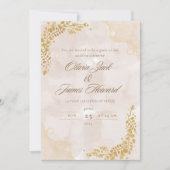 Elegant Wedding invitation 招待状 (正面)